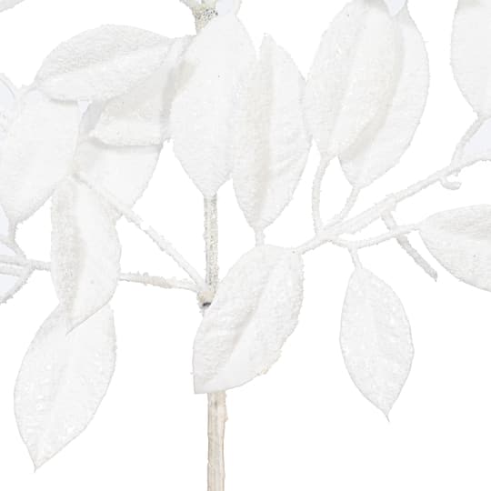 Vickerman 31" White Artificial Gardenia Snowy Sprays, 2ct.